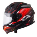 Shoei NXR2 Capriccio Helm TC-1 matt rot schwarz