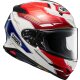 Shoei NXR2 Capriccio Helm TC-10 weiß blau rot