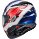 Shoei NXR2 Capriccio Helm TC-10 weiß blau rot