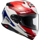 Shoei NXR2 Capriccio Helm TC-10 weiß blau rot