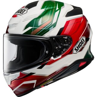 Shoei NXR2 Capriccio Helm TC-11 weiß grün rot