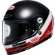 Shoei Glamster06 Abiding Helm TC-1 rot schwarz weiß