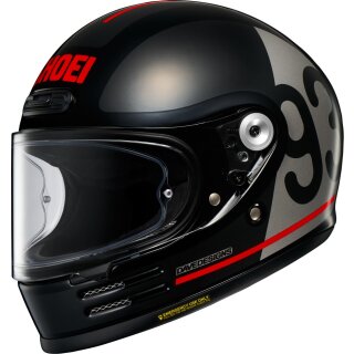 Shoei Glamster06 MM93 Coll. Classic TC-5 Helm schwarz rot