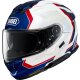 Shoei GT-Air3 Realm Integral-Helm TC-10 weiß blau rot