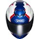 Shoei GT-Air3 Realm Integral-Helm TC-10 weiß blau rot