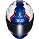 Shoei GT-Air3 Realm Integral-Helm TC-10 weiß blau rot