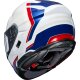 Shoei GT-Air3 Realm Integral-Helm TC-10 weiß blau rot