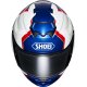 Shoei GT-Air3 Realm Integral-Helm TC-10 weiß blau rot