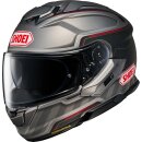 Shoei GT-Air3 Discipline Helm TC-1 matt grau rot schwarz