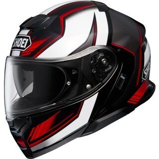 Shoei Neotec3 Grasp Klapphelm TC-5 schwarz rot weiß