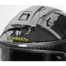 Schuberth C5 Globe Motorrad Klapphelm grau neongelb