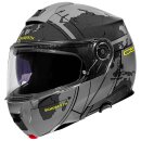 Schuberth C5 Globe Motorrad Klapphelm grau neongelb