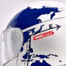 Schuberth C5 Globe Motorrad Klapphelm blau weiß