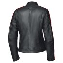 Held Brixham Damen Motorrad-Jacke Vintage schwarz rot