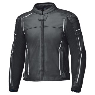 Held Torver Motorrad Leder-Jacke schwarz weiß