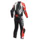 Dainese Mugello 3 Perf D-Air® 1Pc Airbag-Kombi schwarz neonrot weiß