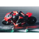 Dainese Misano 3 Perf D-Air® 1Pc Airbag-Kombi schwarz rot neonrot