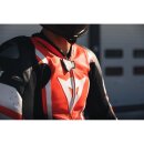 Dainese Misano 3 Perf D-Air® 1Pc Airbag-Kombi schwarz rot neonrot