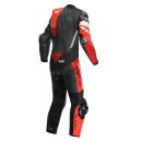 Dainese Misano 3 Perf D-Air® 1Pc Airbag-Kombi schwarz rot neonrot