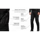 Dainese Drake 2 Air Motorrad Textil-Hose schwarz schwarz