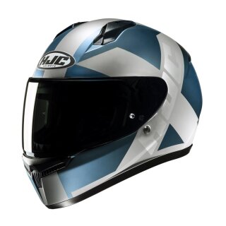 HJC C10 Tez Integralhelm MC2SF matt blau weiß