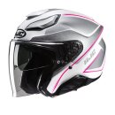 HJC F31 Ludi Jethelm MC8 weiß silber rosa