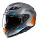 HJC F71 Arcan Integralhelm MC27SF matt grau blau orange