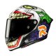 HJC Rpha 1 Joker MC48SF DC Helm matt grün violett weiß