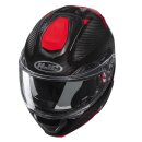 HJC Rpha 91 Carbon Noela Klapphelm MC1 Carbon rot