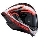 Alpinestars Supertech R10 Team Carbon-Helm schwarz rot weiß