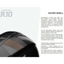 Alpinestars Supertech R10 Element Carbon-Helm schwarz silber