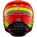 Alpinestars S-M5 Action 2 Crosshelm 22.06 neonorange türkis neongelb