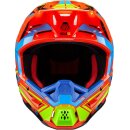 Alpinestars S-M5 Action 2 Crosshelm 22.06 neonorange türkis neongelb