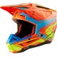 Alpinestars S-M5 Action 2 Crosshelm 22.06 neonorange türkis neongelb