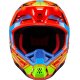 Alpinestars S-M5 Action 2 Crosshelm 22.06 neonorange türkis neongelb