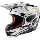 Alpinestars S-M5 Mineral Crosshelm 22.06 grau dunkelgrau
