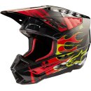 Alpinestars S-M5 Rash Crosshelm 22.06 dunkelgrau rot