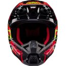 Alpinestars S-M5 Rash Crosshelm 22.06 dunkelgrau rot