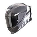 Scorpion Exo-R1 Evo Carbon Air Rally Helm schwarz weiß