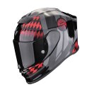 Scorpion Exo-R1 Evo Air FC Bayern Helm schwarz rot