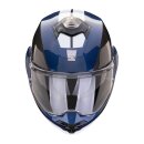 Scorpion Exo-Tech Evo Team Klapphelm blau schwarz weiß