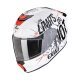 Scorpion Exo-JNR Boum Kinder Integralhelm weiß schwarz