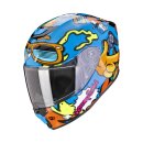 Scorpion Exo-JNR Fun Kinder Integralhelm blau orange