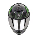 Scorpion Exo-1400 Evo II Carbon Air Mirage Helm schwarz grün