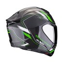 Scorpion Exo-1400 Evo II Carbon Air Mirage Helm schwarz grün