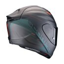 Scorpion Exo-1400 Evo II Air Luma Helm mattschwarz grün