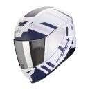 Scorpion Exo-520 Evo Air Banshee Helm mattweiß blau