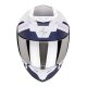 Scorpion Exo-520 Evo Air Banshee Helm mattweiß blau