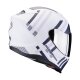 Scorpion Exo-520 Evo Air Banshee Helm mattweiß blau