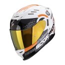 Scorpion Exo-520 Evo Air Titan Helm weiß orange